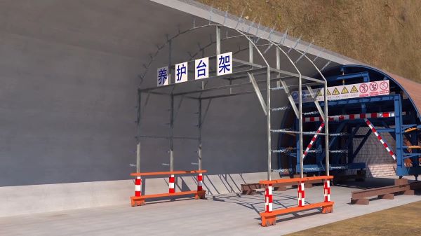 贺兰县隧道施工动画制作公司 - 隧道施工工艺和施工方法 - 隧道施工汇报动画视频 - bim 工程施工动画